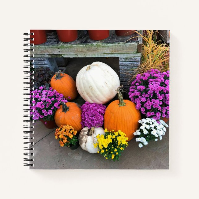 Cuaderno Decoración de otoño (Anverso)