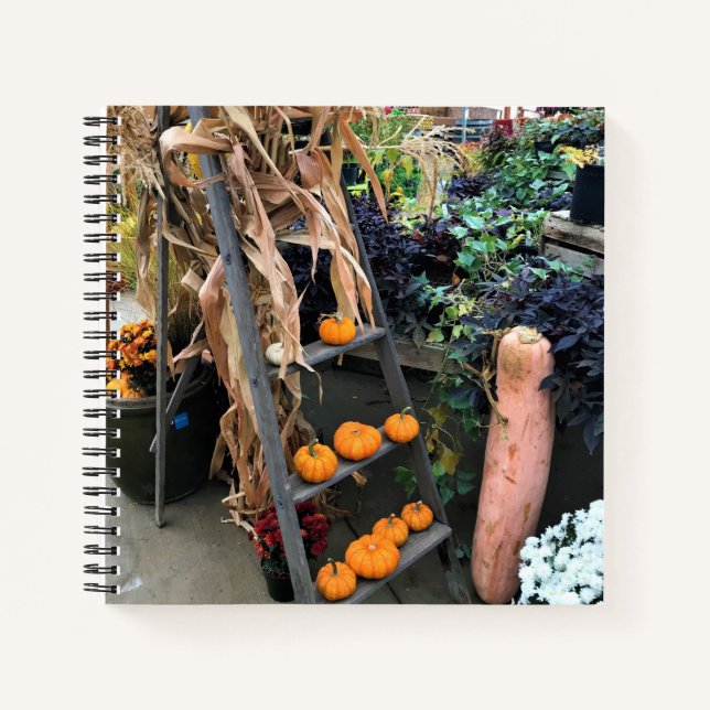 Cuaderno Decoración de otoño (Anverso)