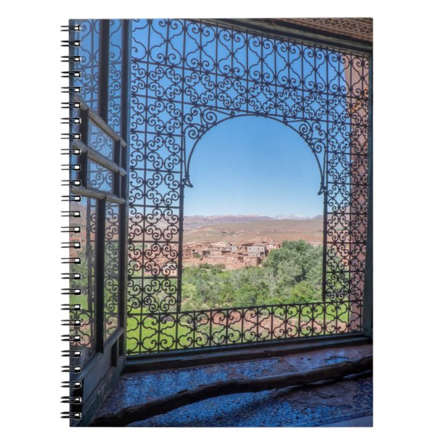 Cuaderno Decoración de ventana ornamentada (Frente)