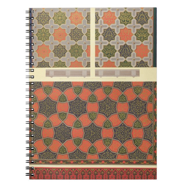 Cuaderno Decoración del techo de la casa de EL-Tchel de (Frente)