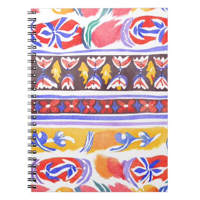 Cuaderno decoración tradicional rumana (Frente)