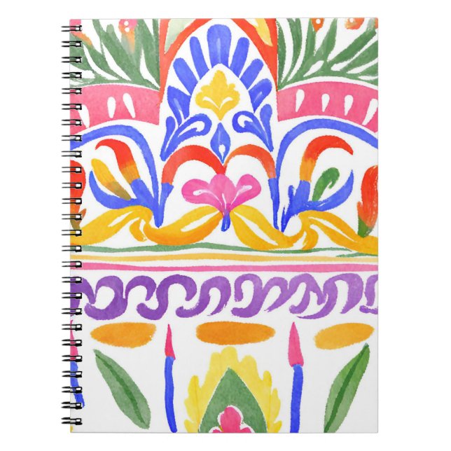 Cuaderno decoración tradicional rumana (Frente)