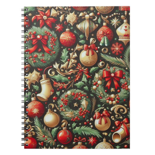 Cuaderno Decoraciones navideñas (Frente)
