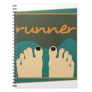 Cuaderno Dedos del pie del corredor