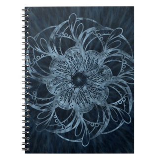 Cuaderno Deep Sea Blue Mandala Notebook
