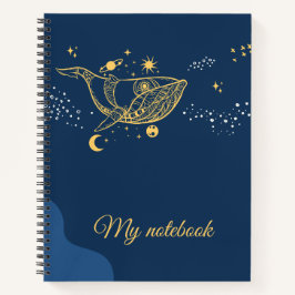 Cuaderno Deep Sea Whales Notebook – Ocean Depths Journal