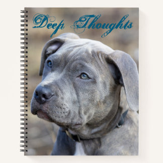 Cuaderno Deep Thoughts portátil de tamaño completo - person