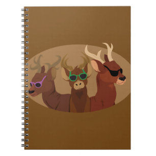 Cuaderno Deer Con Gafas De Sol