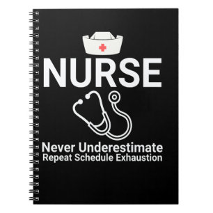 Cuaderno Definición de Agradecimiento de Enfermera Hospital
