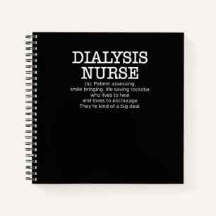 Cuaderno Definición de enfermera de diálisis Enfermería Pre