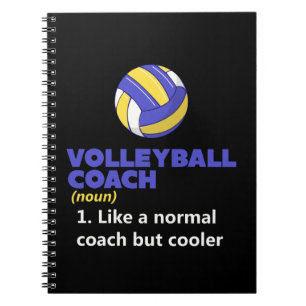 Cuaderno Definición de entrenador de voleibol