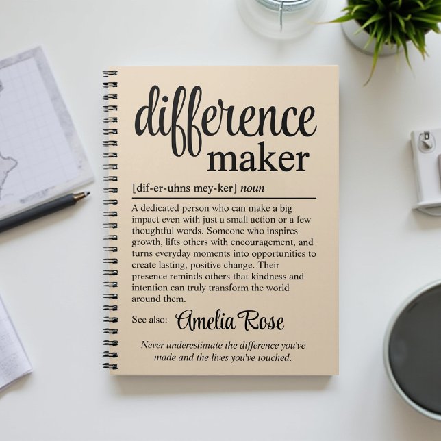 Cuaderno Definición de Hacedor de Diferencias Personalizada (Subido por el creador)