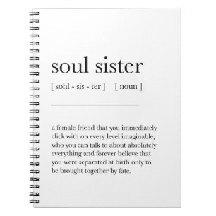 Cuaderno definición de hermana alma significa arte diccion