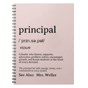 Cuaderno Definición de Liderazgo Personalizado del Director