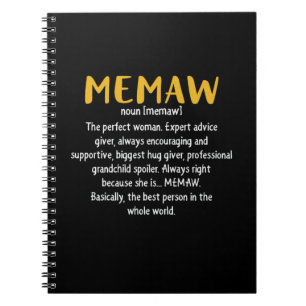 Cuaderno Definición de Madre Arte Memaw