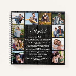 Cuaderno Definición de Stepdad con Personalizado 10 Foto y