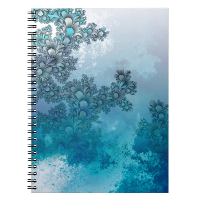 Cuaderno Deja la plantilla de hoja de fondo (Frente)