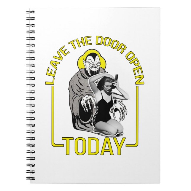 Cuaderno Deja la puerta abierta hoy (Frente)
