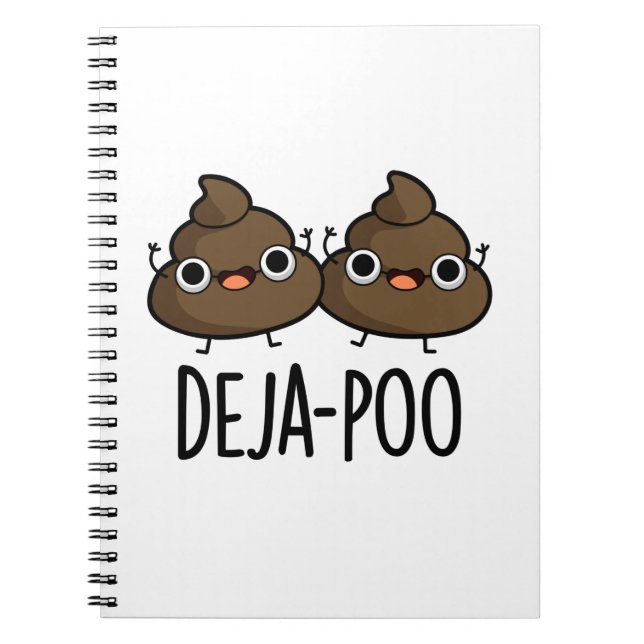 Cuaderno Deja Poo Doble Chiste De Caca (Frente)