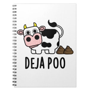 Cuaderno Deja Poo Vaca Divertida Chiste de Heces de Vaca 
