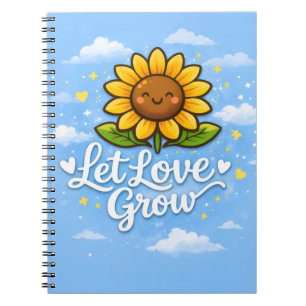 Cuaderno Deja que el amor crezca - Girasol