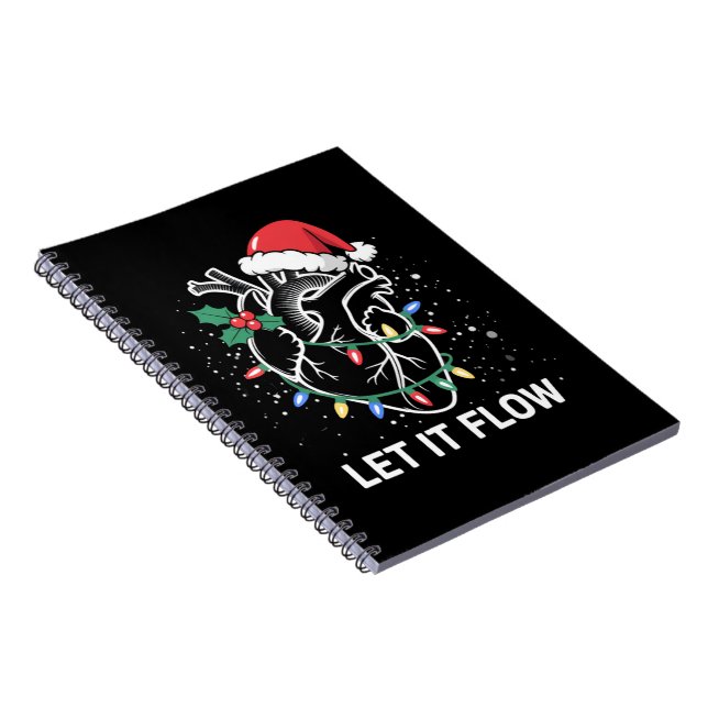 Cuaderno Deja que fluya Anatomía Corazón Enfermera Cardíaca (Lado Derecho)