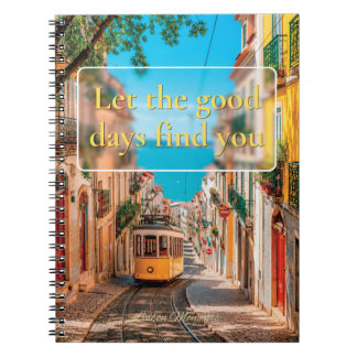 Cuaderno Deja que los buenos días te encuentren Diario de L