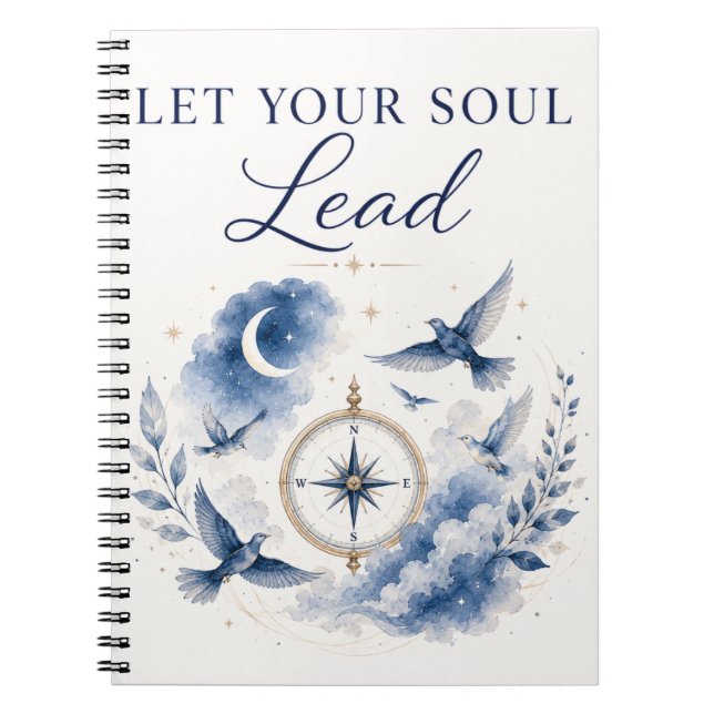 Cuaderno Deja que tu alma guíe (Frente)