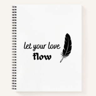 Cuaderno Deja que tu amor fluya