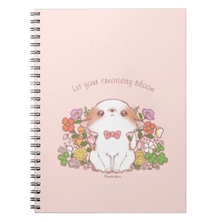 Cuaderno Deja que tu creatividad florezca Mochi y Flores