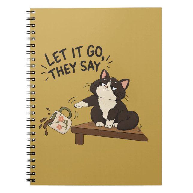 Cuaderno Déjalo Ir, Dicen - (Frente)