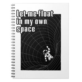 Cuaderno Déjame flotar en mi propio espacio