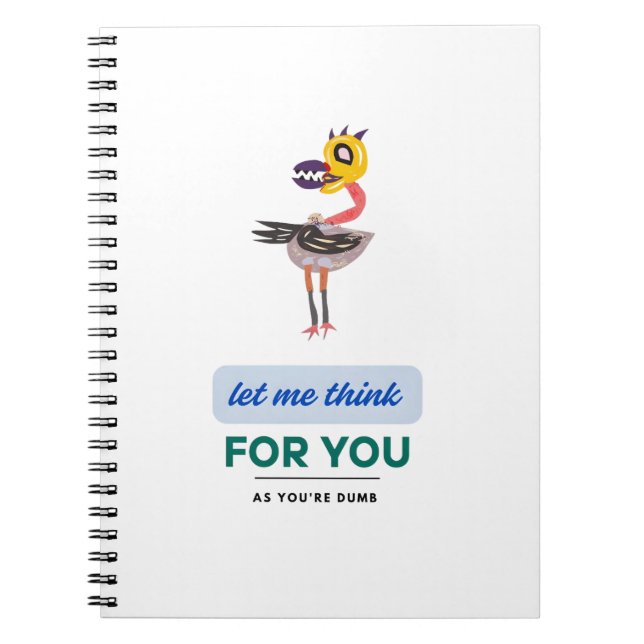 Cuaderno Déjame pensar (Frente)