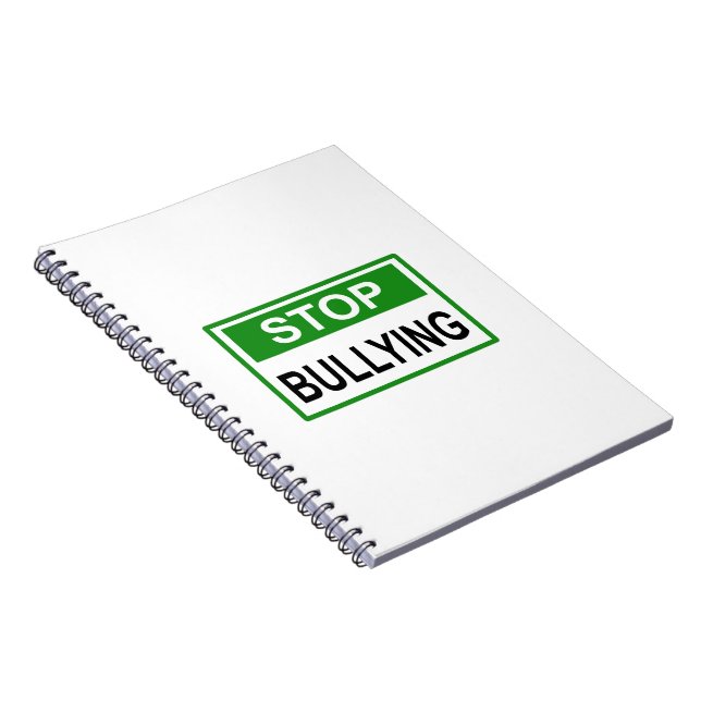 Cuaderno Dejar de bullying Rótulo green (Lado Derecho)