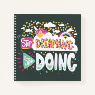 Cuaderno Dejar de soñar, empezar a hacer verde en el bosque