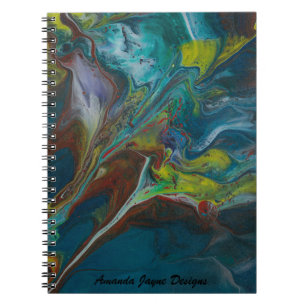 Cuaderno Dejar que haya un portátil espiral de diseño lig
