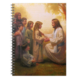 Cuaderno Deje a los pequeños niños venir a mí diario