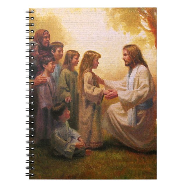 Cuaderno Deje a los pequeños niños venir a mí diario (Frente)