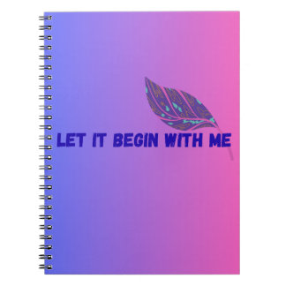 CUADERNO DEJEN QUE EMPIECE CONMIGO NOTEBOOK