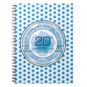 Cuaderno del 20º Aniversario de Harmony Dental
