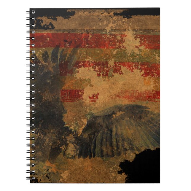 cuaderno del águila americana (Frente)