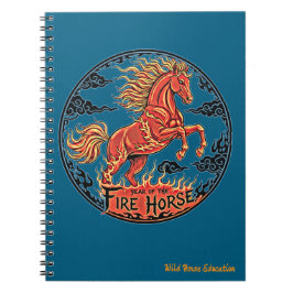 Cuaderno del Año del Caballo de Fuego
