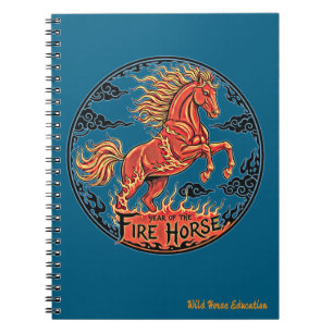 Cuaderno del Año del Caballo de Fuego