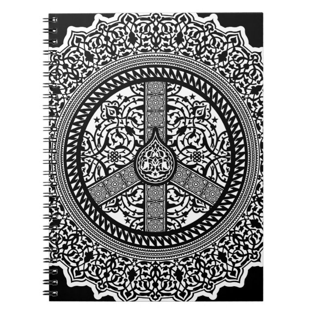 Cuaderno del Arabesque de la paz (Frente)