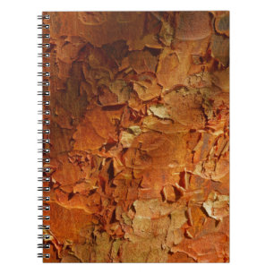 Cuaderno del arce de Paperbark