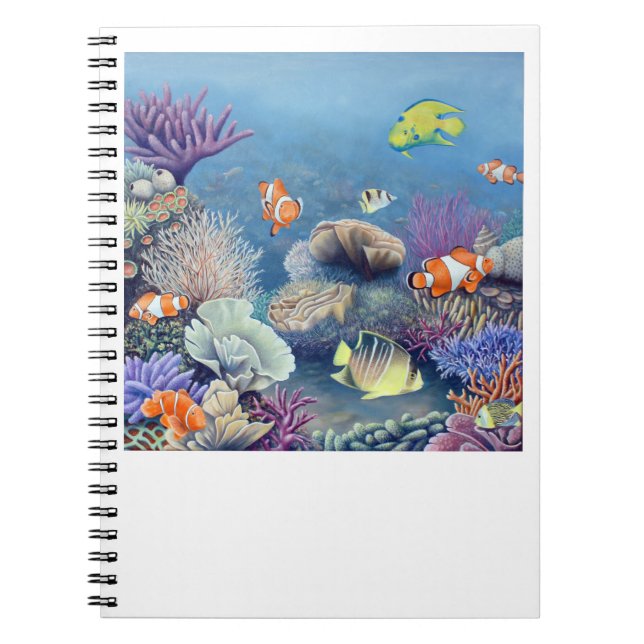 Cuaderno del arrecife de coral (Frente)