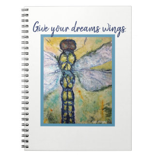 Cuaderno del arte de la libélula de los sueños