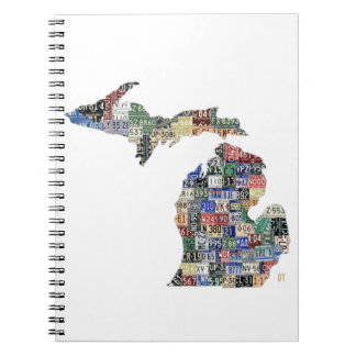 Cuaderno del arte del mapa de la placa de los