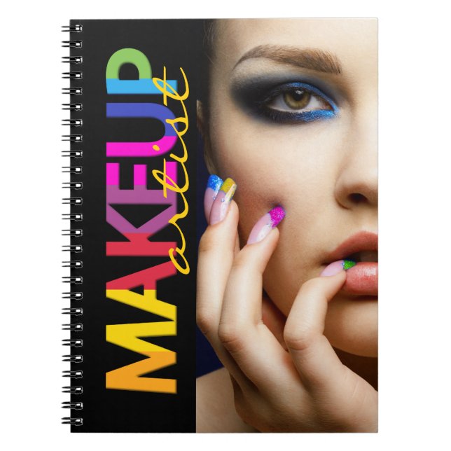 Cuaderno del artista de maquillaje (Frente)