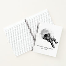 Cuaderno del astronauta de la Luna: Arte espacial 